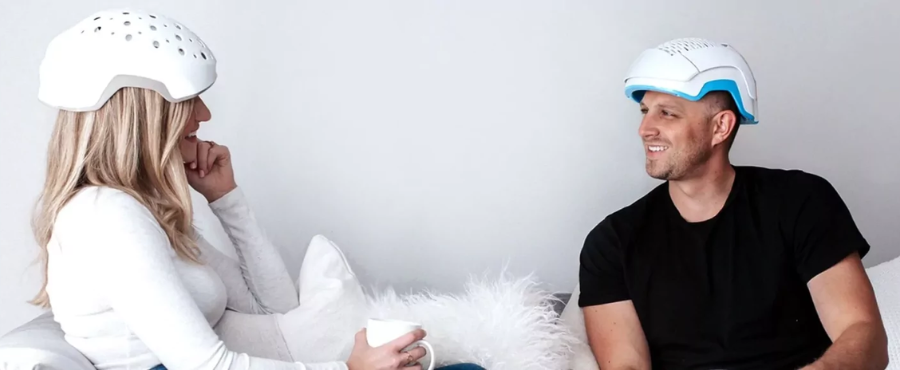 Casco para crecimiento capilar