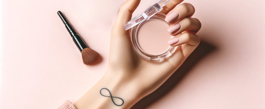 maquillaje para cubrir tatuajes