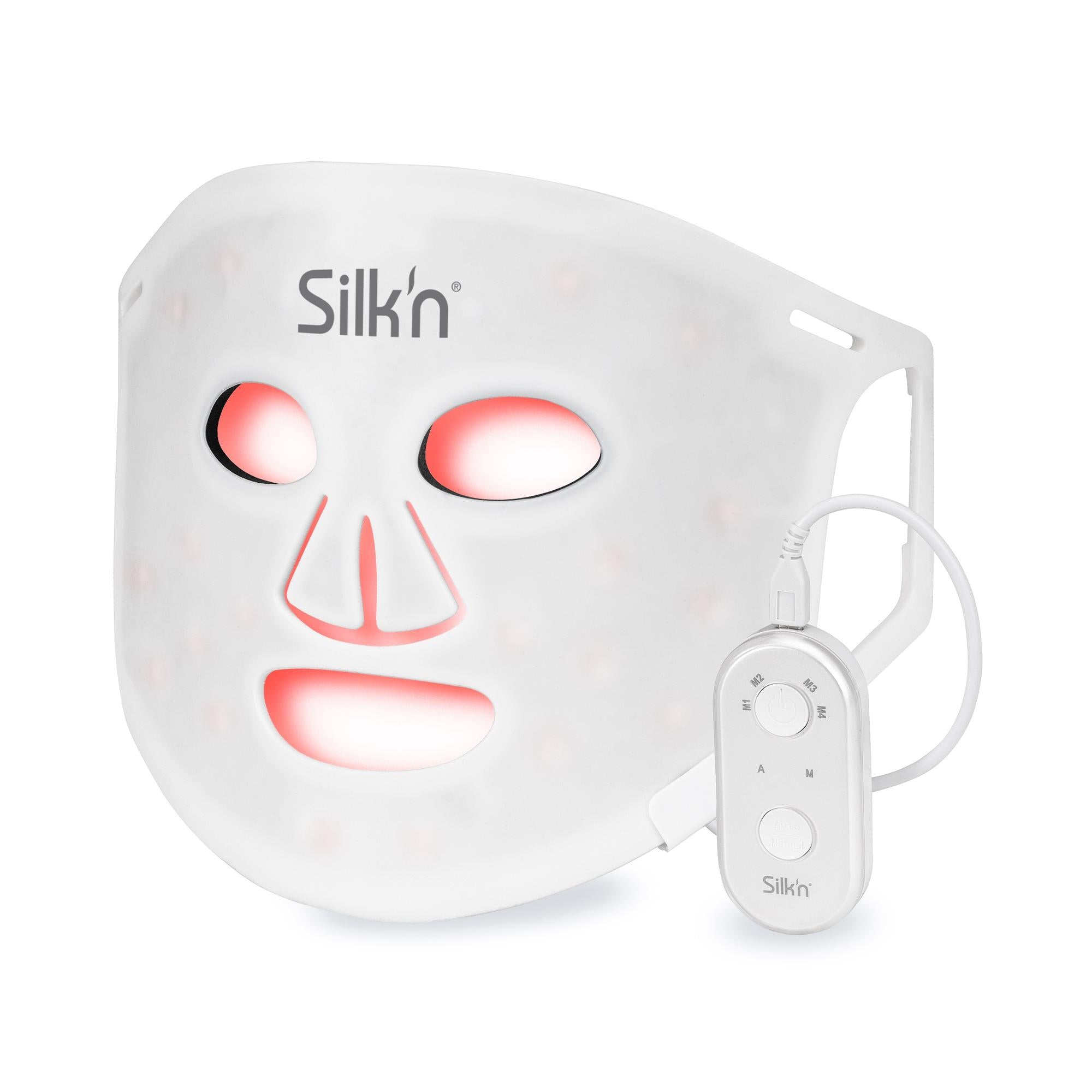 Máscara LED Face Mask 100 Silk´n - Masaje con luz para el rostro - Una mejor piel gracias a la tecnología led