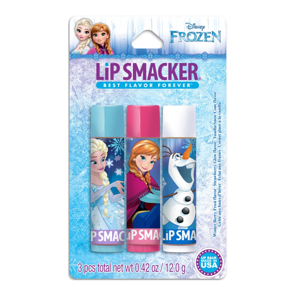 Bálsamo Labial Frozen Trio Lip Smacker