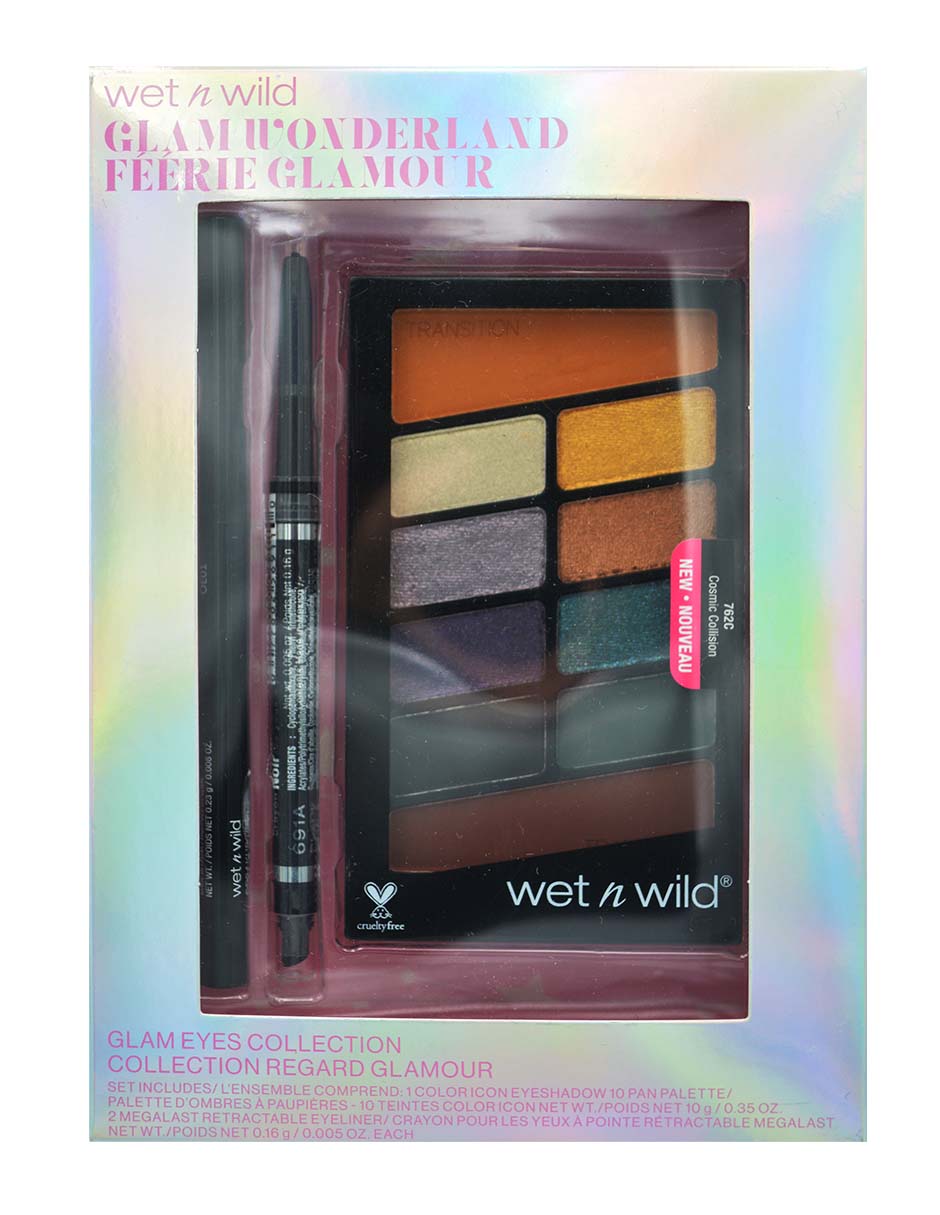 Kit de Regalo Glam Ojos: Dos Delineadores y Sombra de Ojos 10 PAN