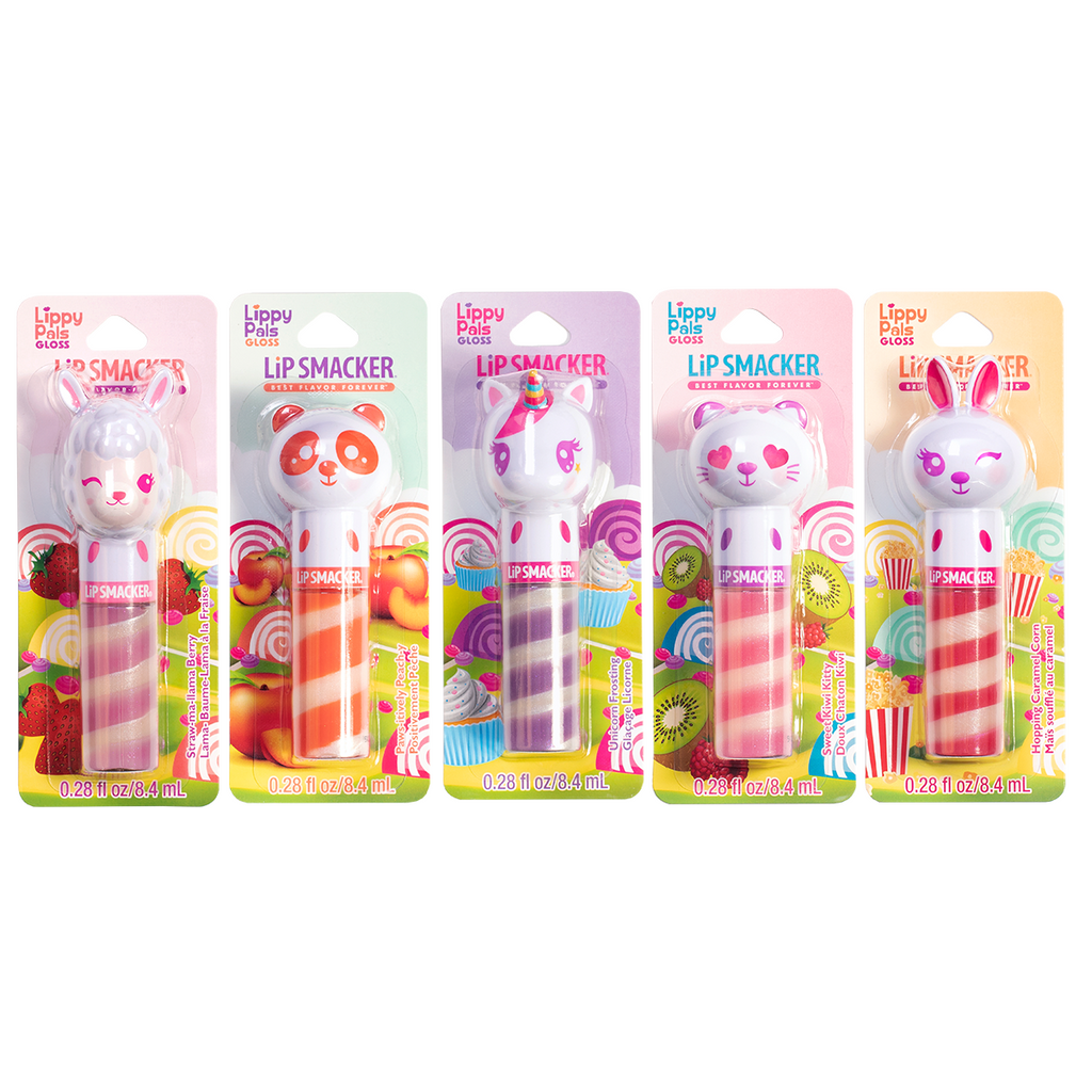 Kit De 5 Lip Gloss Lippy Pal Lip Smacker