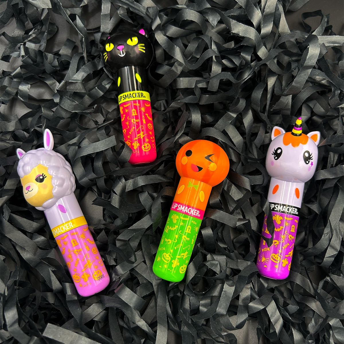 Kit Balsamos Labiales Lippy Pals Halloween Lip Smacker