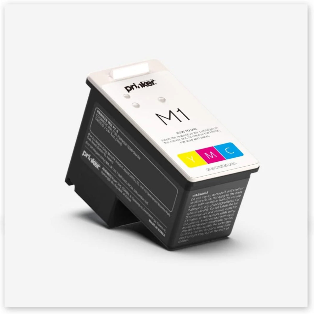 Prinker M Recarga De Tinta Color Y Skin Primer Premium Black