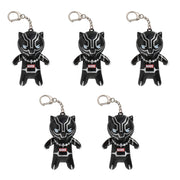 Kit 5 Balsamos Labiales Tsum Tsum Black Panther Lip Smacker