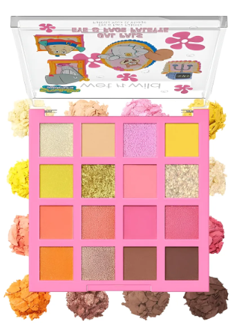 Paleta De Sombras Bob Esponja Wet N Wild Edicion Especial Color Rosa
