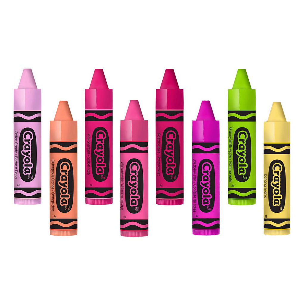 Kit de 8 Party Pack Crayola Lip Smacker