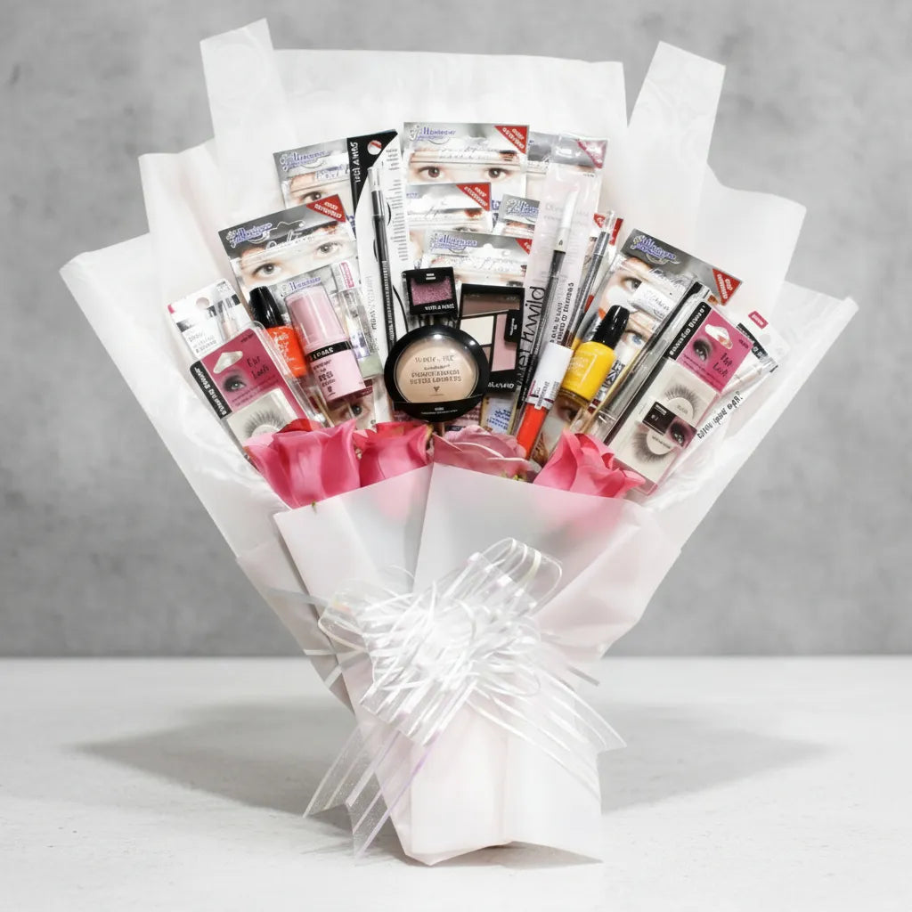 Ramo De Maquillaje 27 Pzas Cosmeticos Regalo Sorpresa Ideal