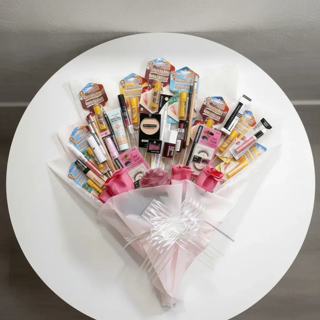 Ramo De Maquillaje 32 Pzas Cosmeticos Regalo Sorpresa Ideal