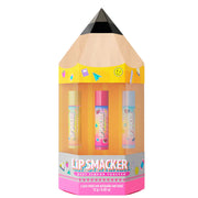 TRIO BÁLSAMOS LABIALES PENCIL BOX BACK TO SCHOOL LIP SMACKER