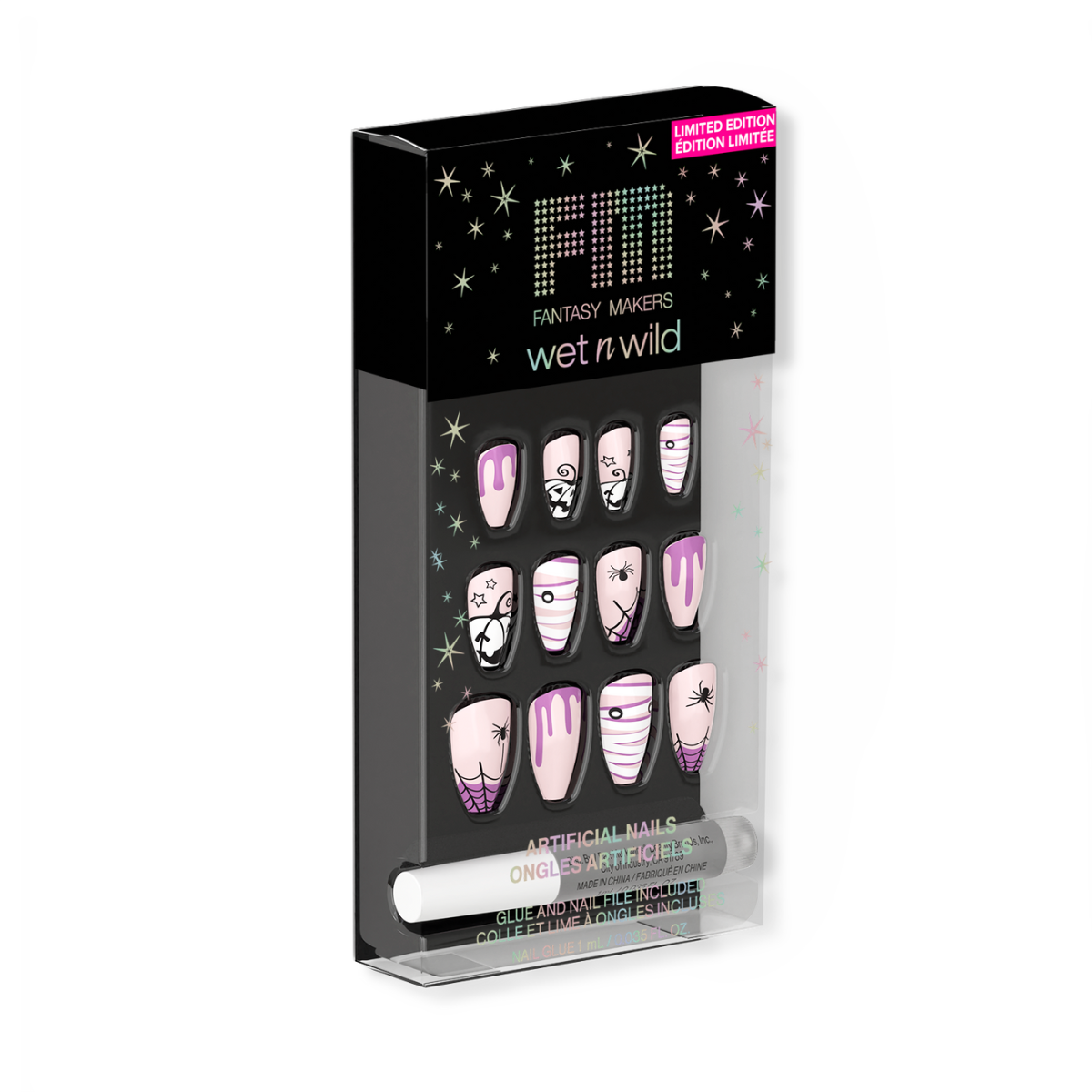 uñas para haloween de wet n wild