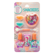 LIP SMACKER MAQUILLAJE 9 PIEZAS DE COLECCION DE SIRENAS