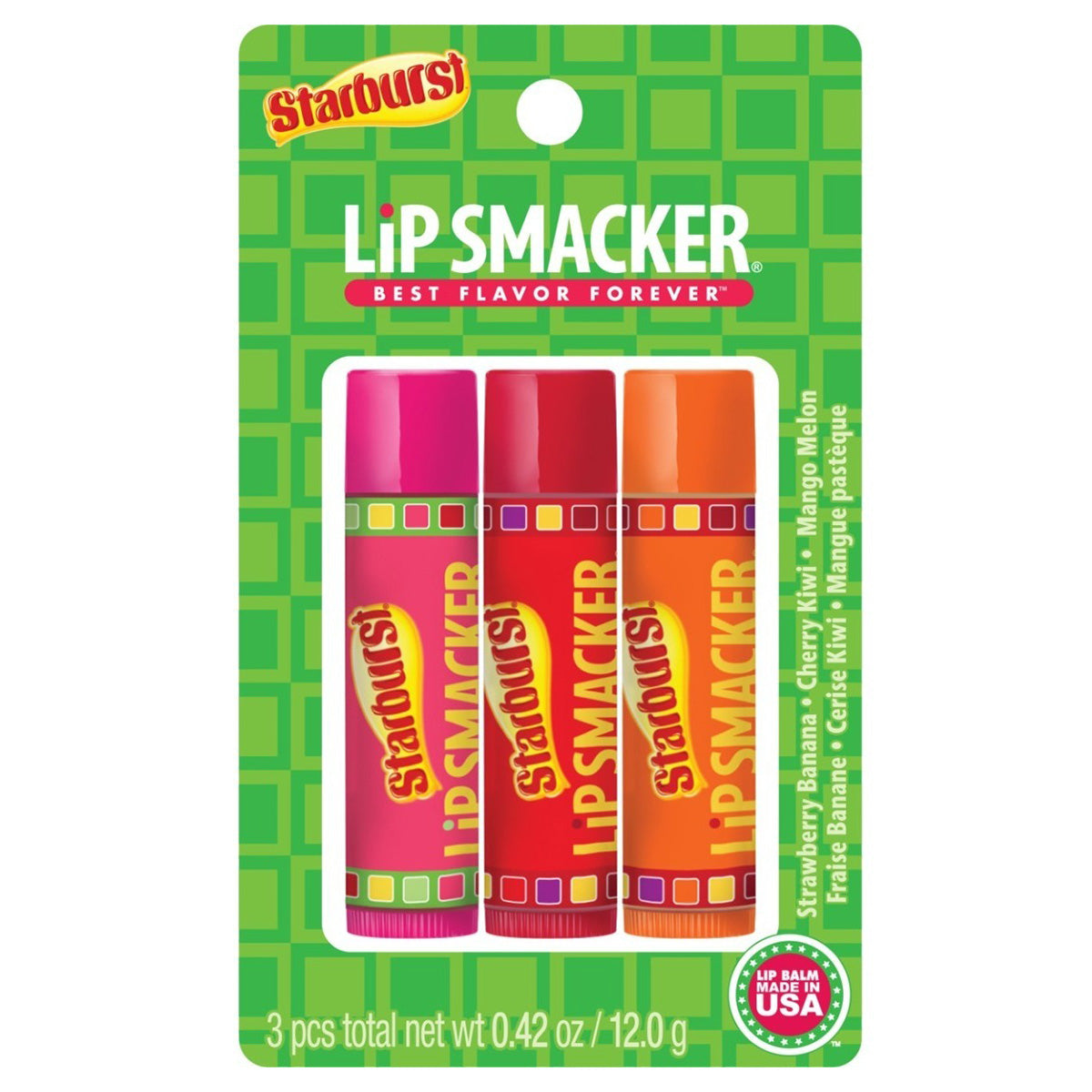 Lip Smacker - Bálsamo Sabores Starbust Frutas