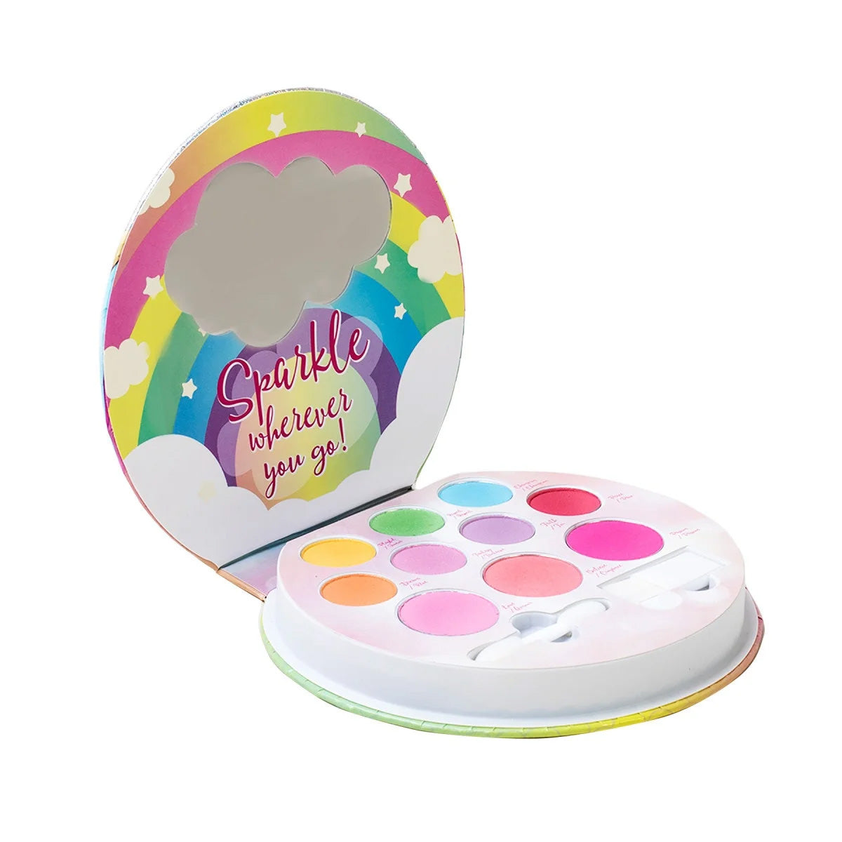 Paletas de sombras lavables para niñas