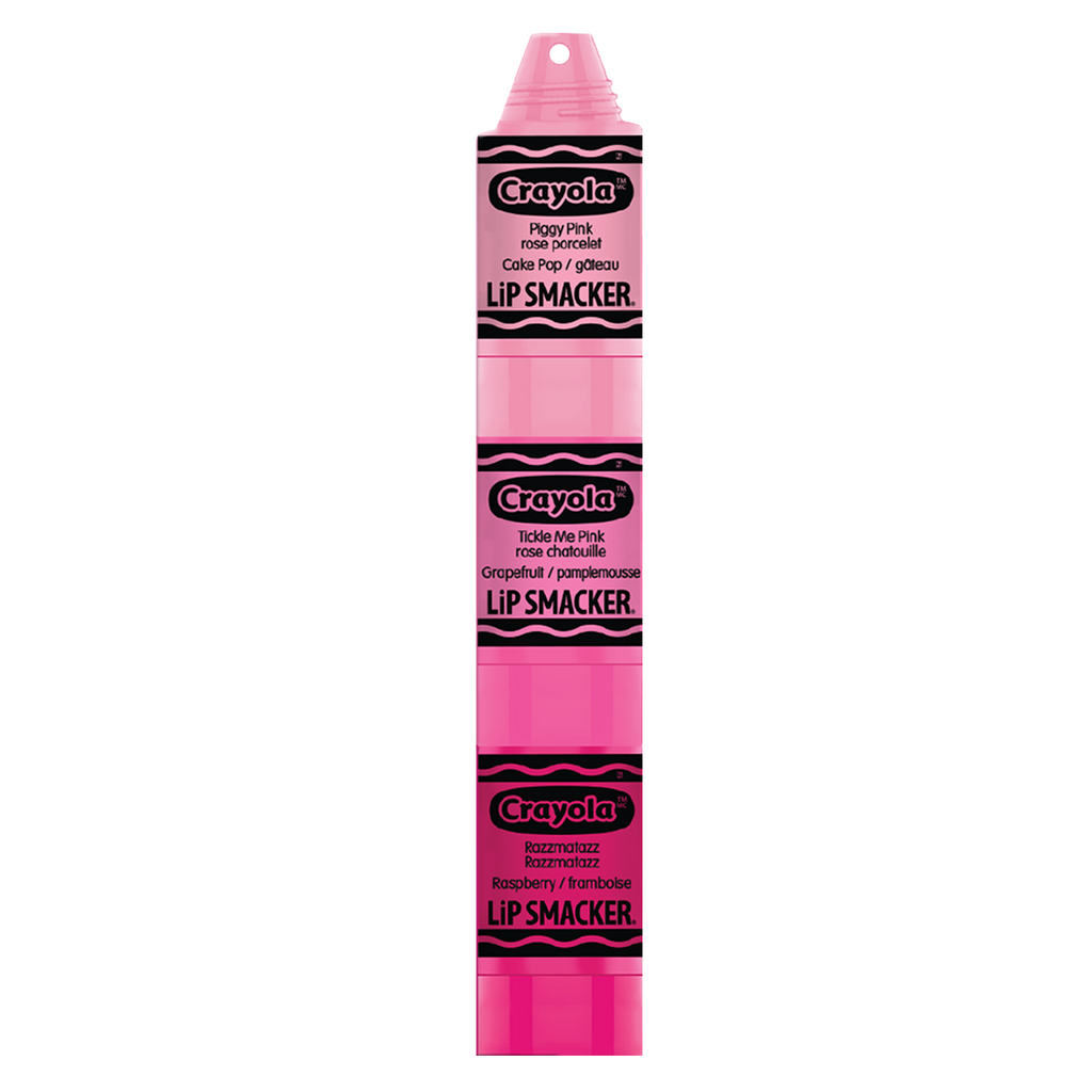 Lip Smacker-crayola Colección Apilable Rosa-bálsamo Labial - Tienda Para Mi