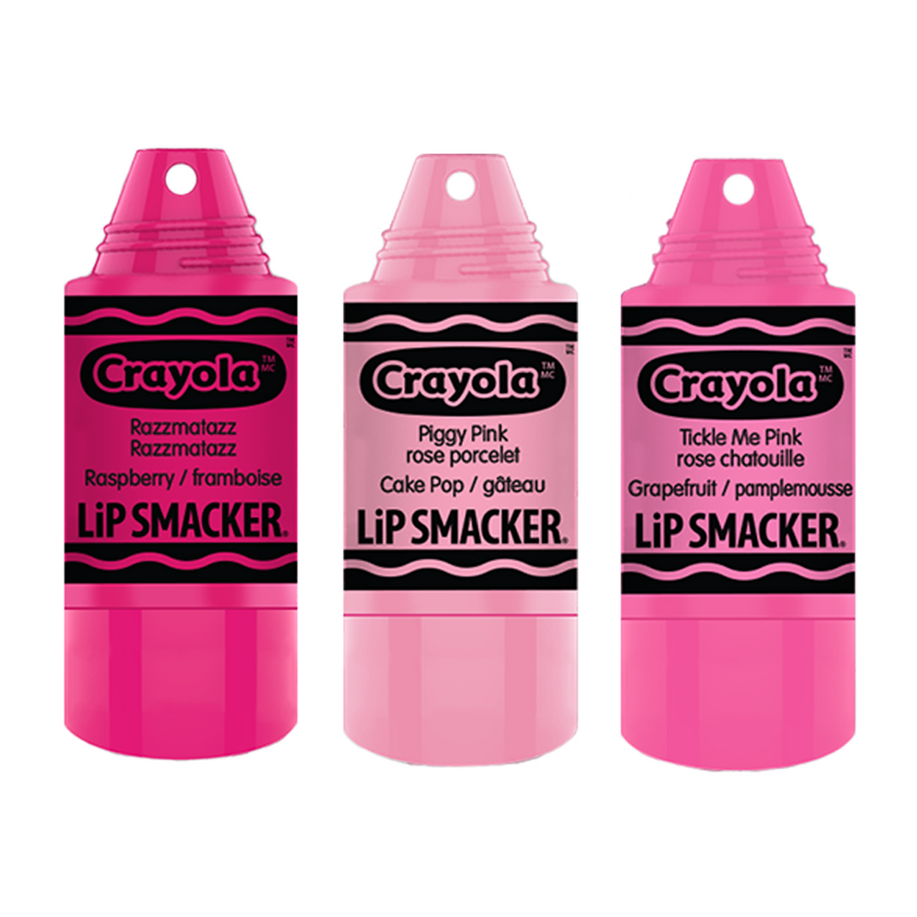 Lip Smacker-crayola Colección Apilable Rosa-bálsamo Labial - Tienda Para Mi