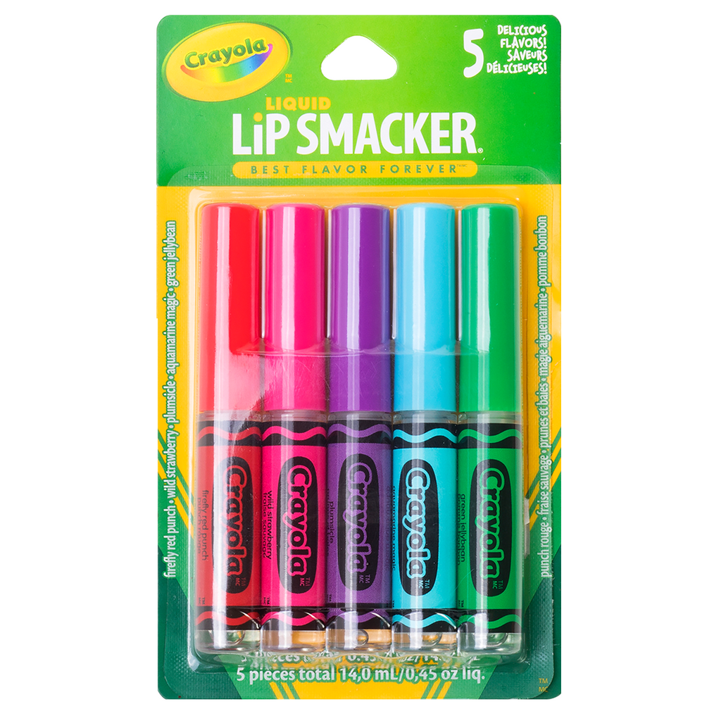 Lip Smacker - Crayola Liquid Party Pack - Lipgloss - Tienda Para Mi