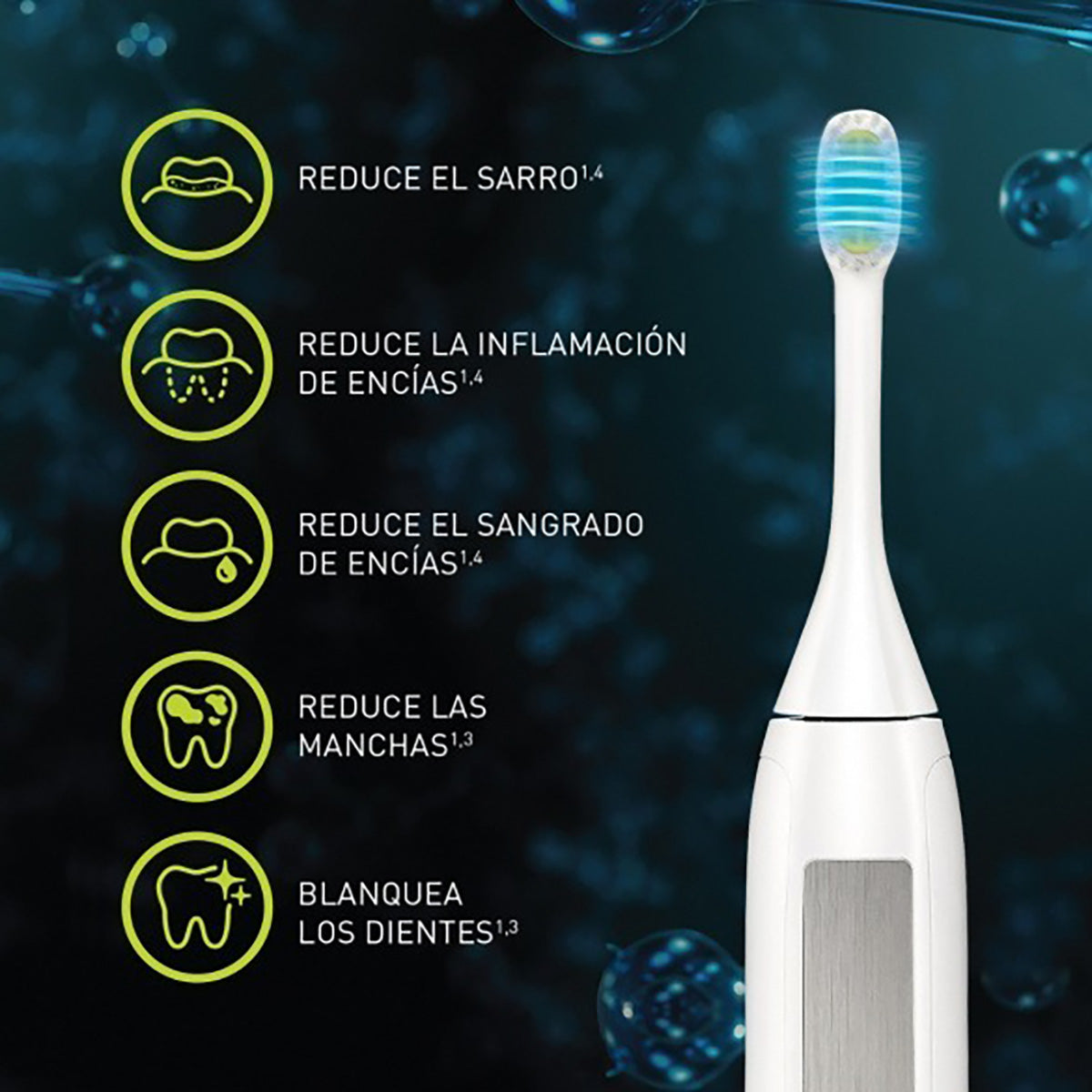 Toothwave Silk'n - Cepillo Dental Electrico Antisarro