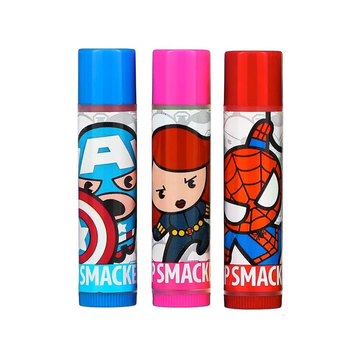 Copia de Bálsamos Lip Smacker Trío Marvel