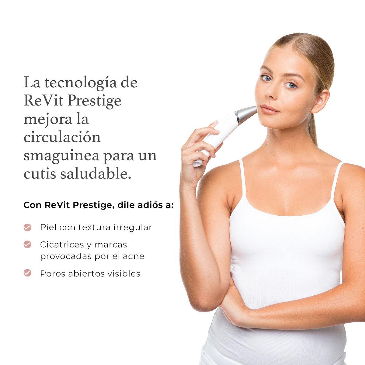 Revit prestige-Silk’n- exfoliante facial y corporal – disimula los poros - como eliminar las manchas por la edad - Tienda para mi