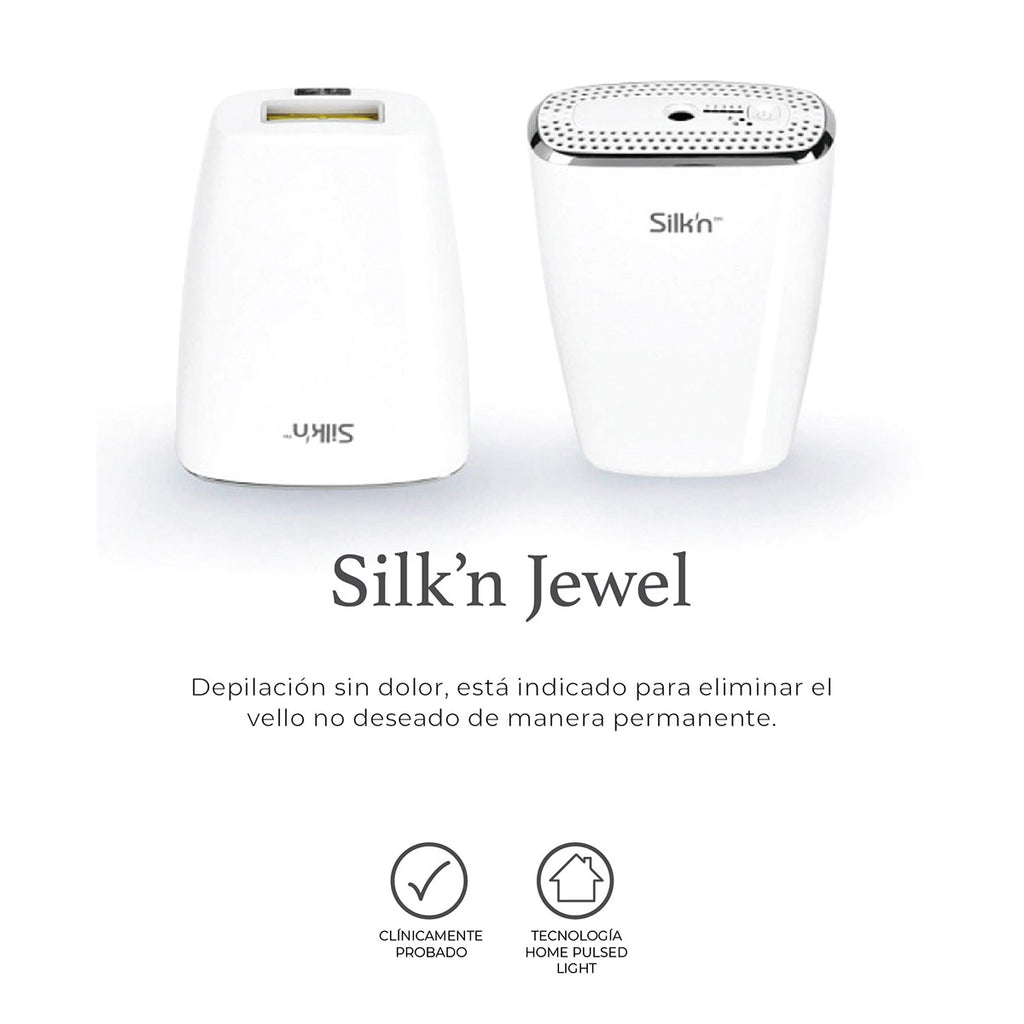 Jewel Silk’n- Depilación permanente y sin dolor - elimina el vello no deseado de manera permanente- depiladora laser - Tienda para mi