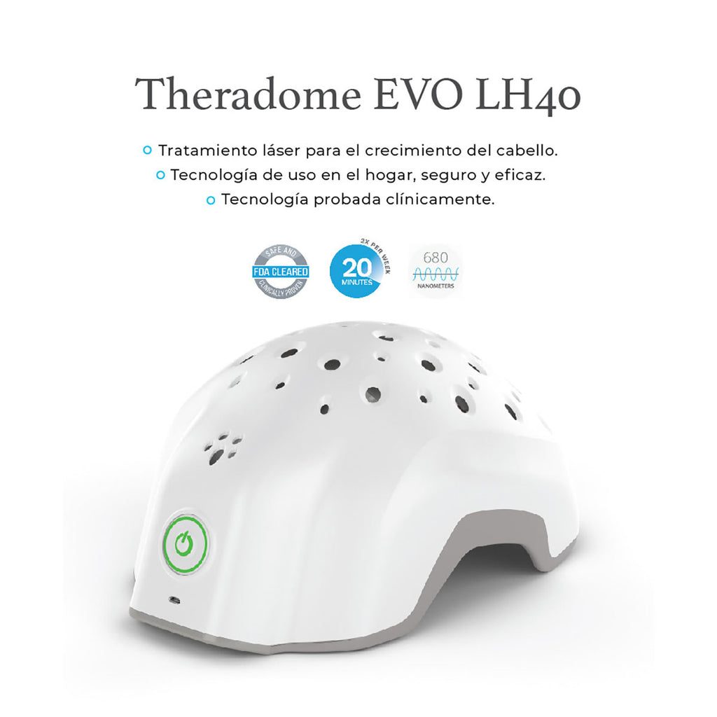 Casco Crecimiento De Cabello A Base De Láser Theradome Lh40