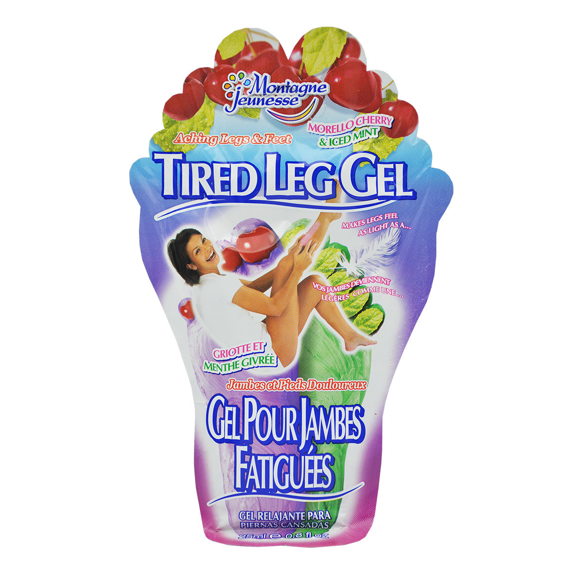 Gel Relajante - Piernas Y Pies Cansados - Montagne Jeunesse - Tienda Para Mi