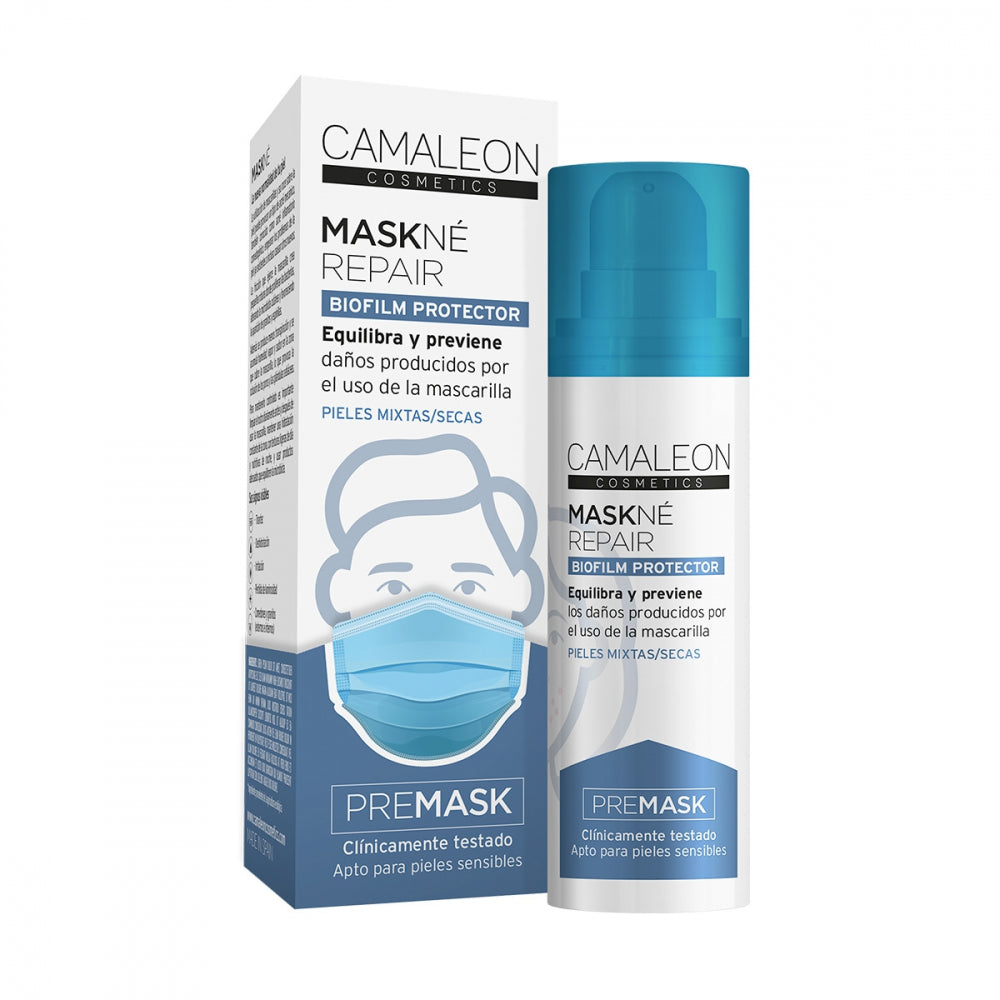 Biofilm Protector Maskné - Equilibra la microbiota y evita al máximo la aparición de imperfecciones - Camaleon Cosmetics