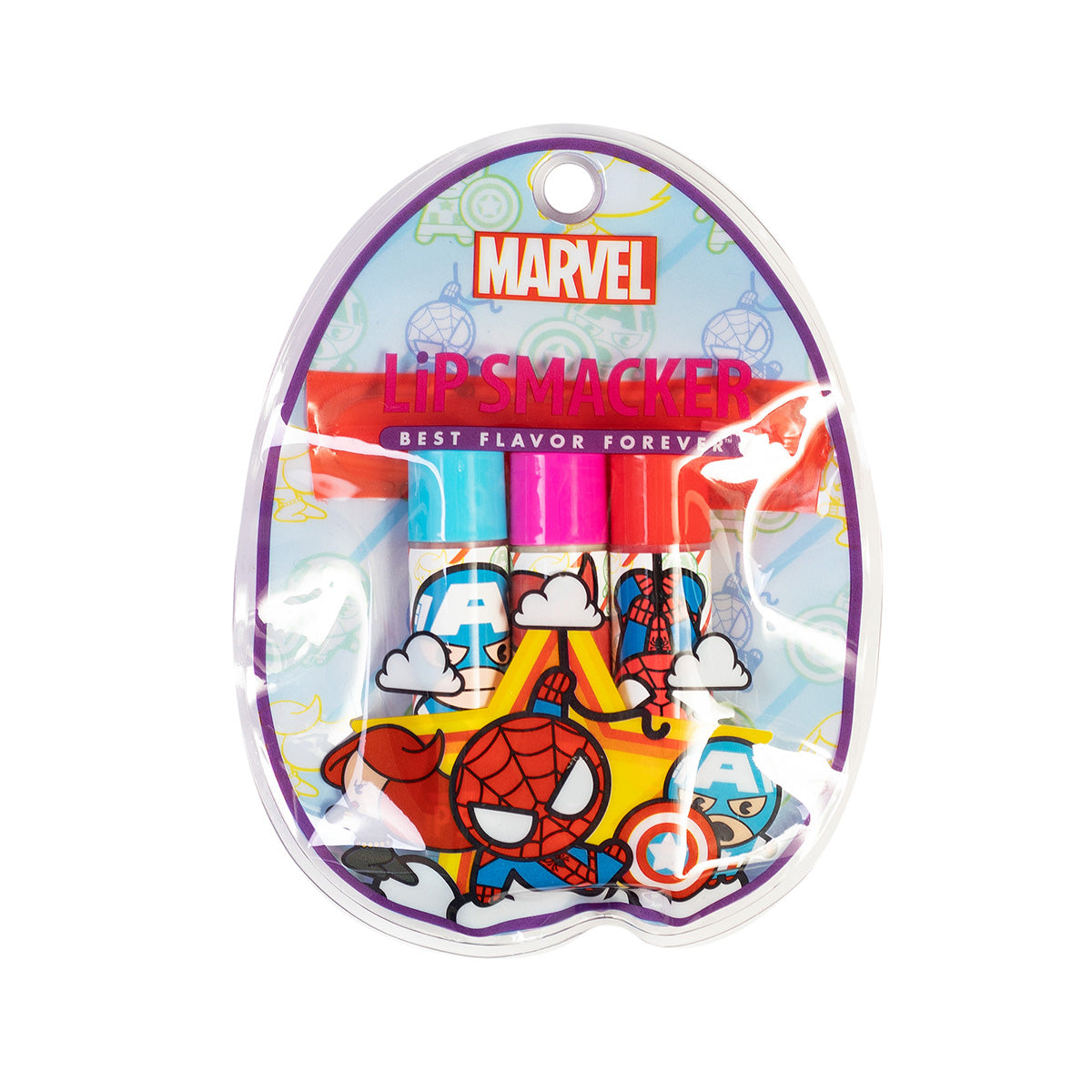 Copia de Bálsamos Lip Smacker Trío Marvel