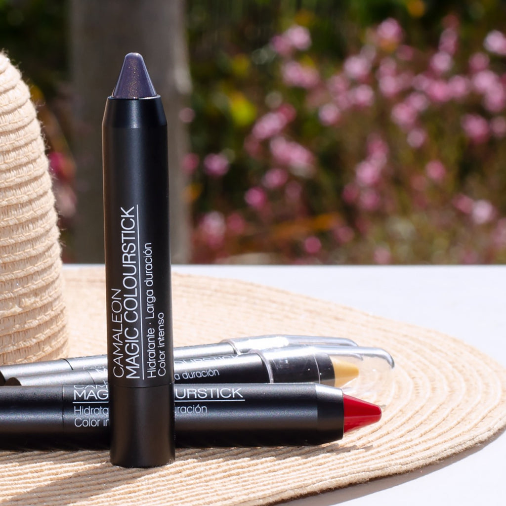 Camaleon Cosmetics - Magic Colourstick Barra De Labios Hidratante Gris - Tienda Para Mi